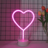 Veilleuse Néon LED - Décoration Lumineuse pour Fête, Anniversaire, Saint-Valentin