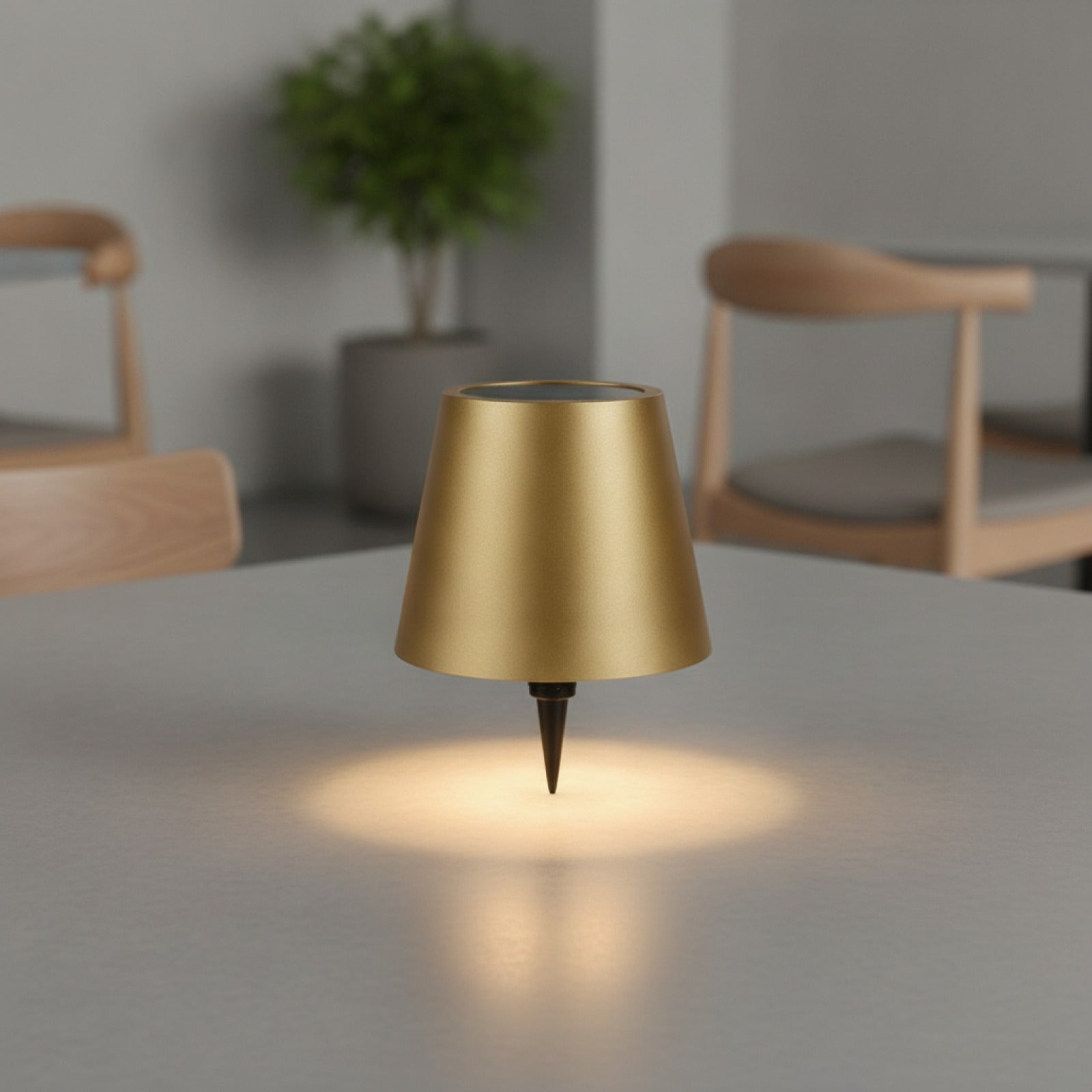 Veilleuse LED Rechargeable AITHEA, Lampe de Table Tactile sans Fil pour Bar, Restaurant, Décoration