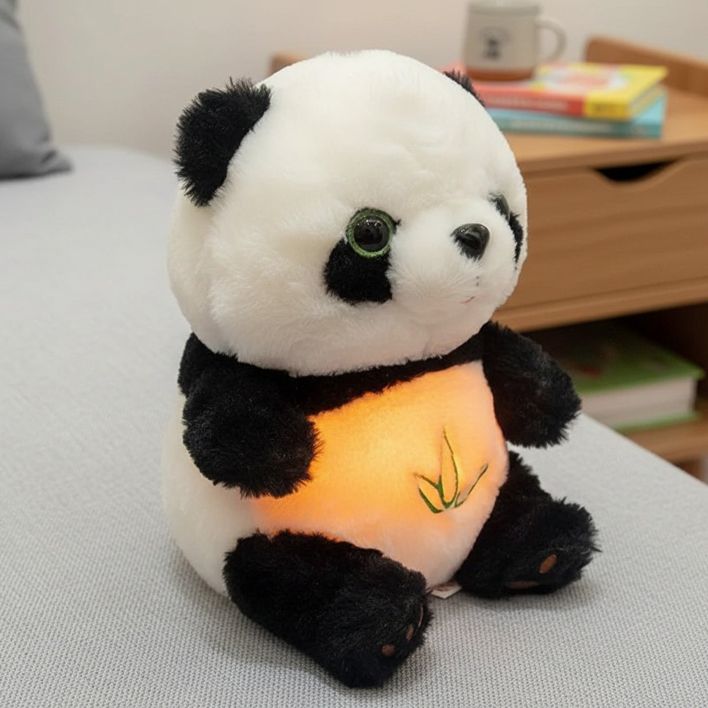 Veilleuse Peluche Panda Bébé : Doudou Musical Douceur et Lumière
