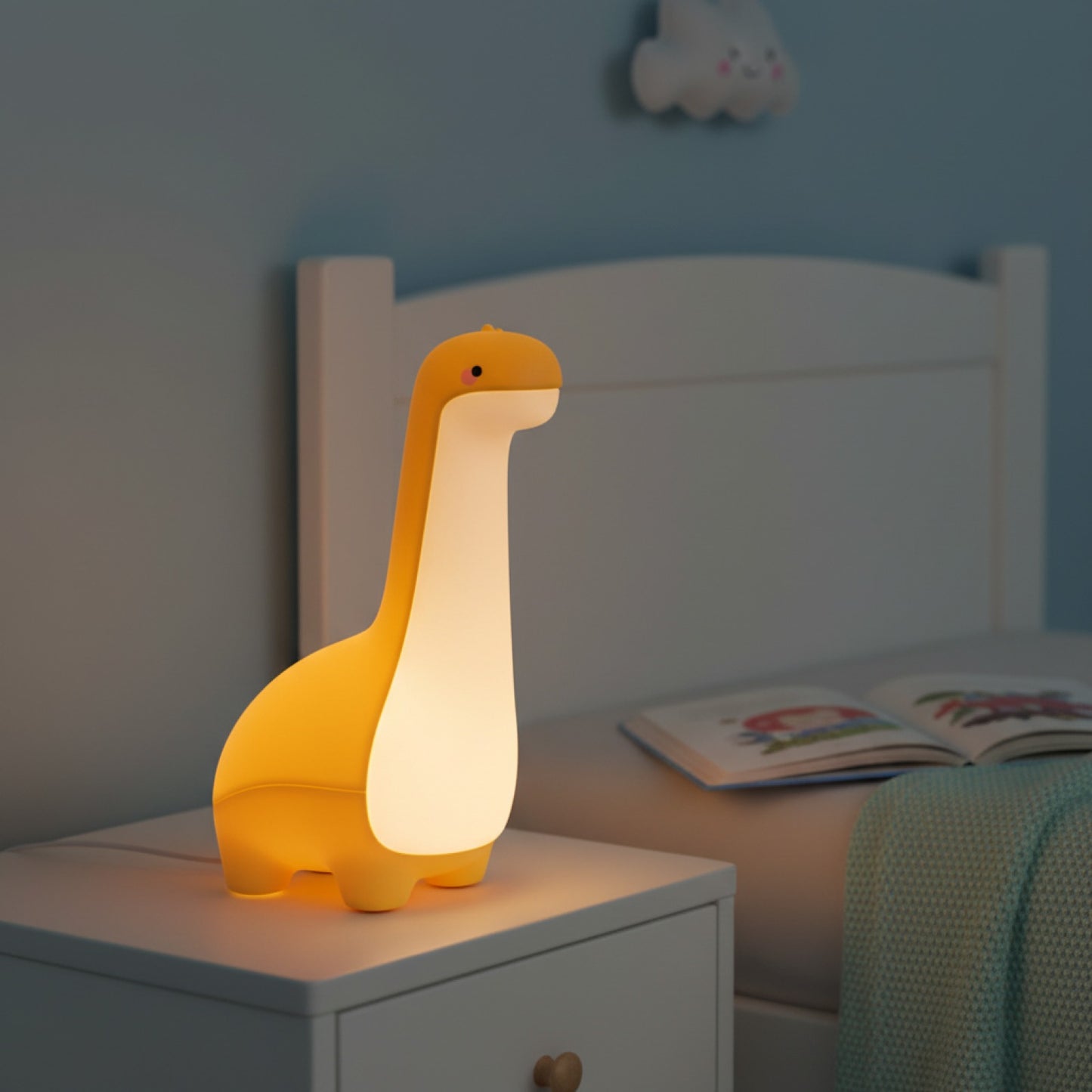 Veilleuse Dinosaure Douce et Nomade pour Enfant