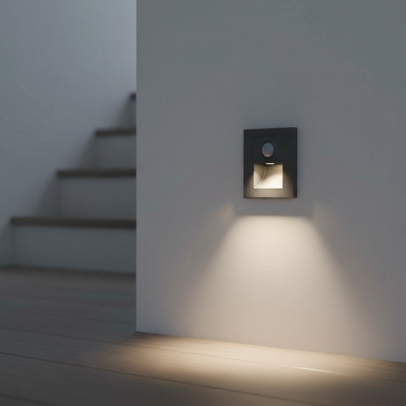 Veilleuse LED Murale avec Détecteur de Mouvement et Luminosité - 110V-240V