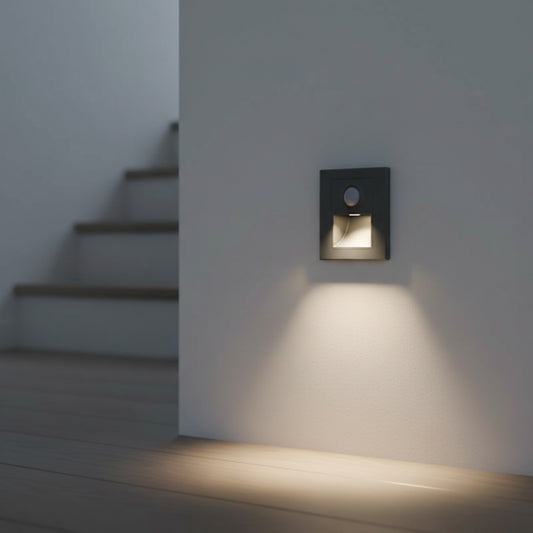 Veilleuse LED Murale avec Détecteur de Mouvement et Luminosité - 110V-240V