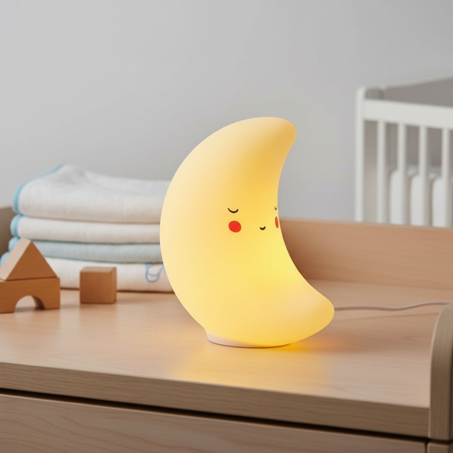 Veilleuse LED Mini Fantaisie Étoile & Lune - Décoration Chambre Bébé, Cadeau Enfant