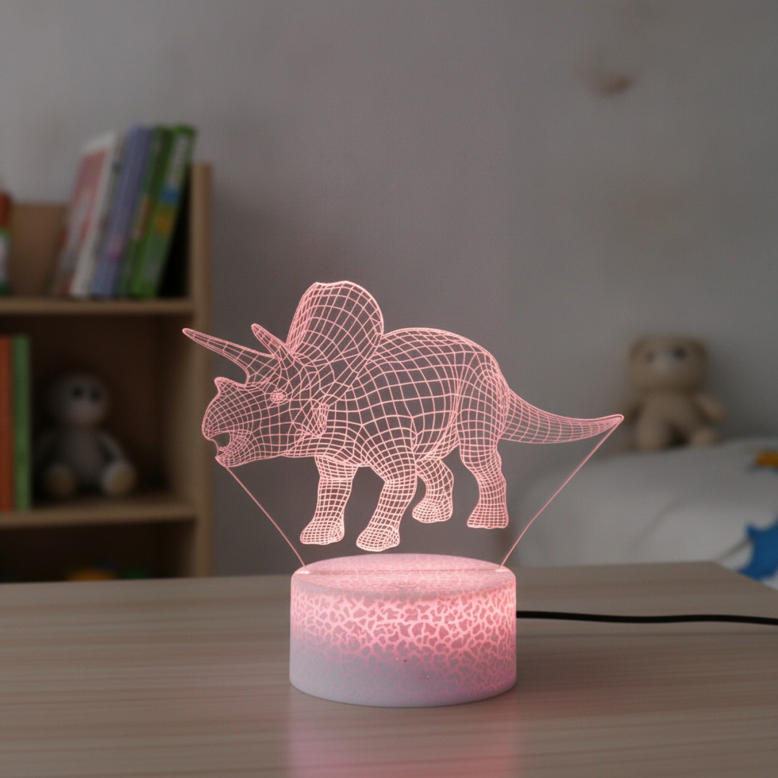 Veilleuse LED 3D Dinosaure Spinosaurus pour Chambre d'enfant - Cadeau Anniversaire