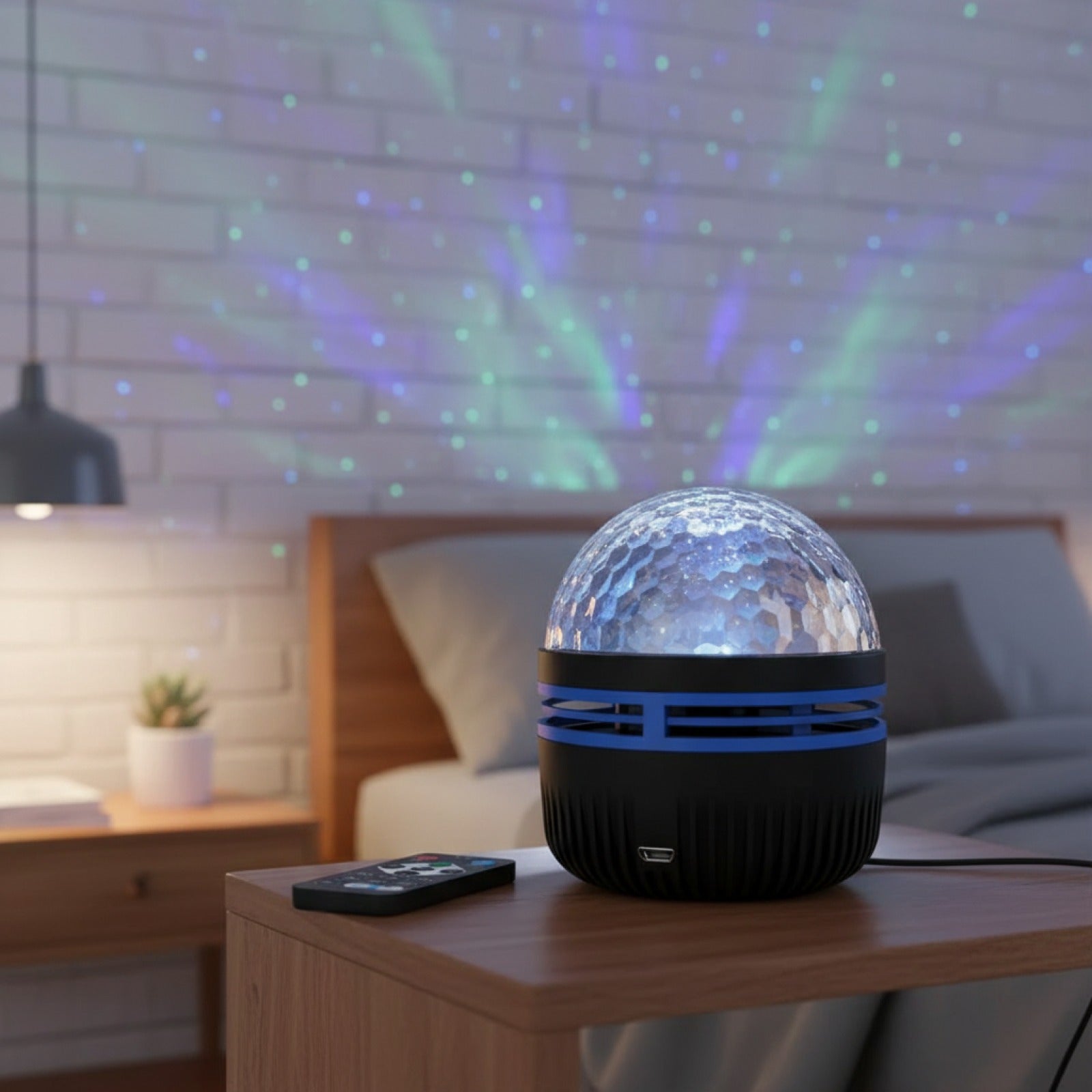 Veilleuse Projecteur Galax - Lumière d'Ambiance Rotative 360°
