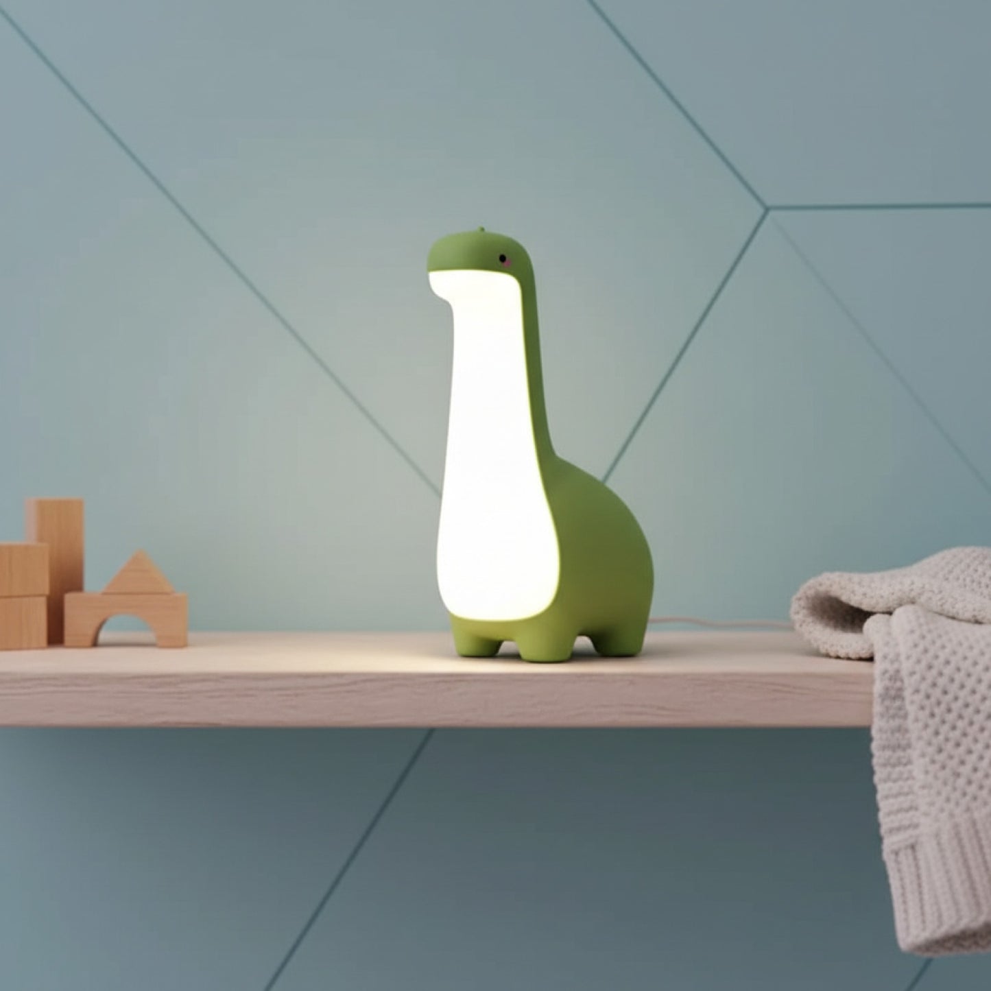 Veilleuse Dinosaure Nomade et Souple pour Enfant
