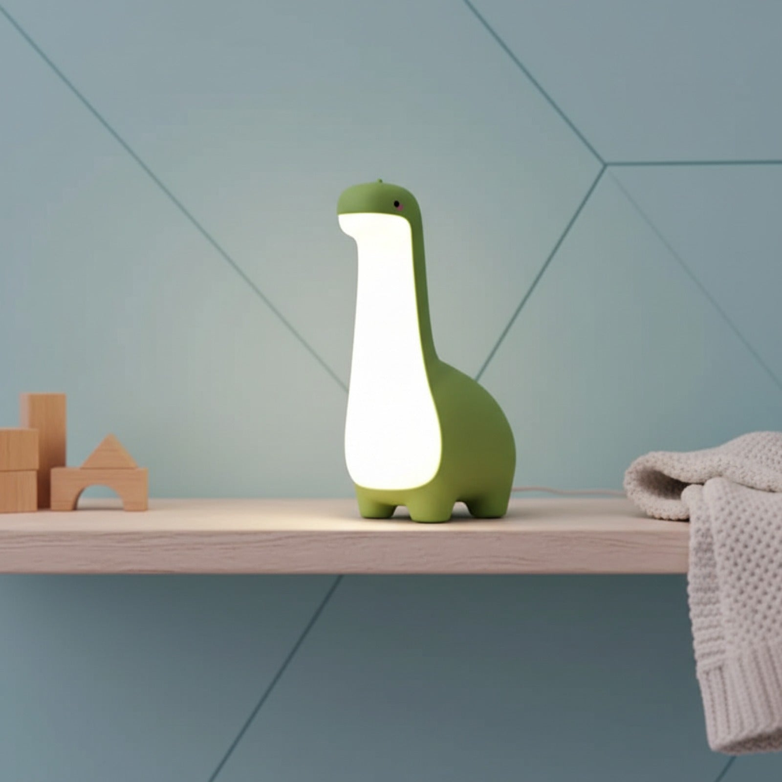 Veilleuse Dinosaure Nomade et Souple pour Enfant