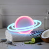 Veilleuse LED Néon Gamepad Fire Moon Star - Décoration Murale Lumineuse