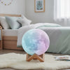 Lampe Lune 3D <br> Lampe de Chevet Tactile