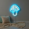 Veilleuse Néon Champignon LED - Décoration Murale 3D pour Chambre et Salle de Jeux