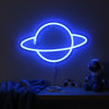 Veilleuse Décorative Planète Cosy - Lumière d'ambiance Bleue pour Chambre, Cadeau Garçon - USB/Piles