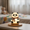 Veilleuse Panda Silicone : Lampe d'ambiance LED rechargeable pour chambre d'enfant