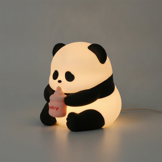 Veilleuse LED Panda Silicone Rechargeable - Décoration Kawaii & Cadeau Original