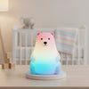 Veilleuse Animale Silicone Rechargeable - Lampe de Chevet Douce pour Chambre d'Enfant