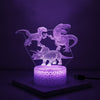 Veilleuse LED 3D Dinosaure Spinosaurus pour chambre enfant, cadeau d'anniversaire