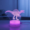 Veilleuse LED 3D Dinosaure Spinosaurus pour Chambre d'Enfant - Cadeau Anniversaire