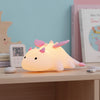 Veilleuse Dragon Silicone Rechargeable pour Enfants - 7 Couleurs, Base Magnétique & Timer