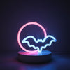 Veilleuse LED Néon Gamepad Fire Moon Star - Décoration Murale Lumineuse