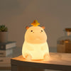 Veilleuse Hippo en Silicone Rechargeable USB - Cadeau Original & Lampe d'Appoint