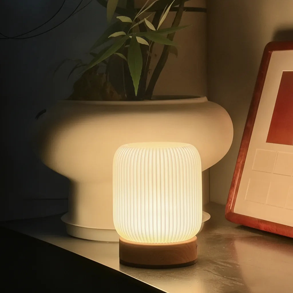 Veilleuse Tactile Bois Nomade