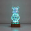 Veilleuse Projecteur Ours 3D Feux d'Artifice LED