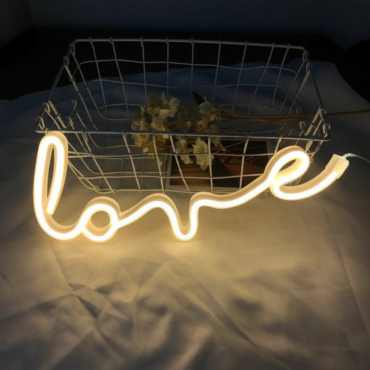 Veilleuse Néon LED Note de Musique - Décoration Murale pour Bar, Fête, Chambre - USB/Batterie