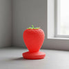 Veilleuse LED Fraise Silicone Tactile USB Rechargeable, Lumière d'Ambiance Idéale pour Chambre