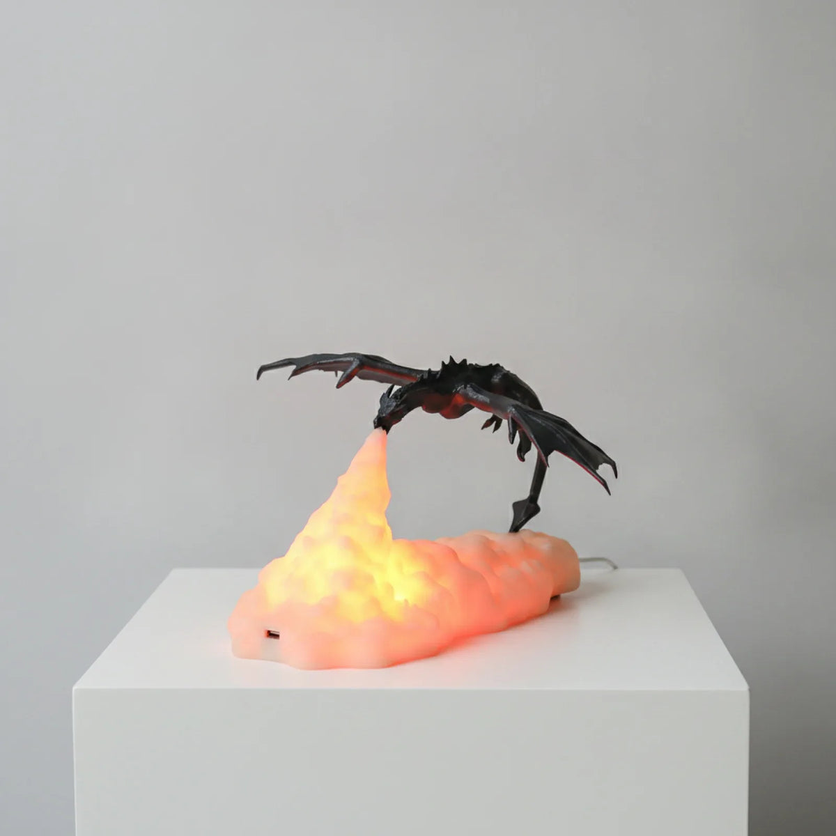 Lampe Dragon de Feu 3D : Déco Fantasy & Cadeau Original