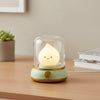 Veilleuse LED Bureau Rechargeable USB Portable Design Cartoon - Décoration Café, Hôtel, Chambre