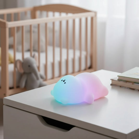 Veilleuse Panda LED Rechargeable USB - Lampe de Chevet Tactile Cadeau Enfant