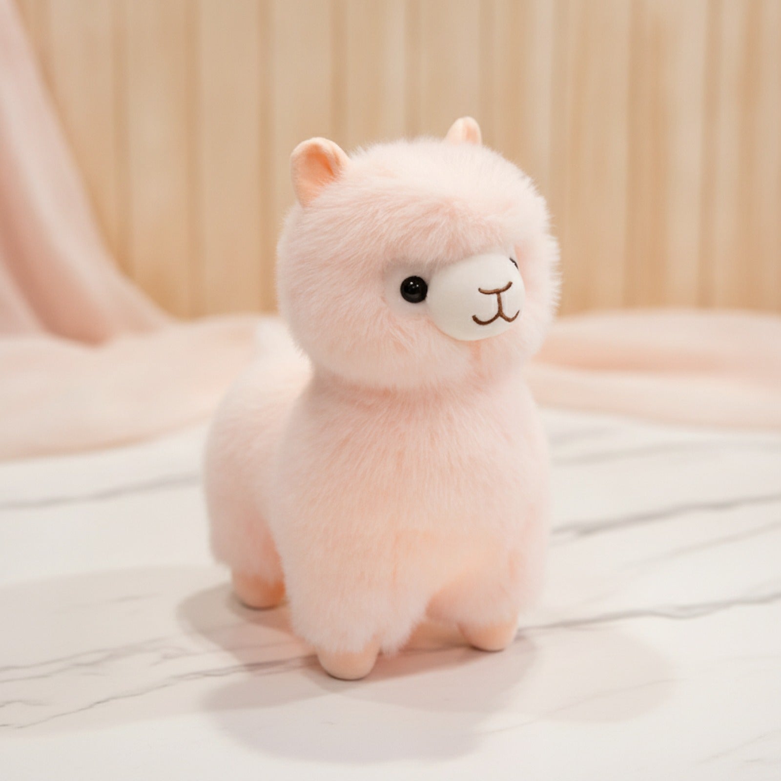 Veilleuse Peluche Alpaga Douce 27cm - Compagnon Lumineux Enfant