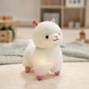 Veilleuse Peluche Alpaga Lumineuse 27cm - Douce et Réconfortante pour Enfants